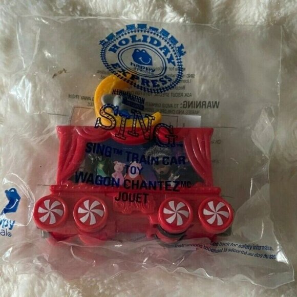 2/$30 McDonald's Holiday Express Sing Train Car Collectible 2017 Happy Meal NIP - Picture 2 of 5